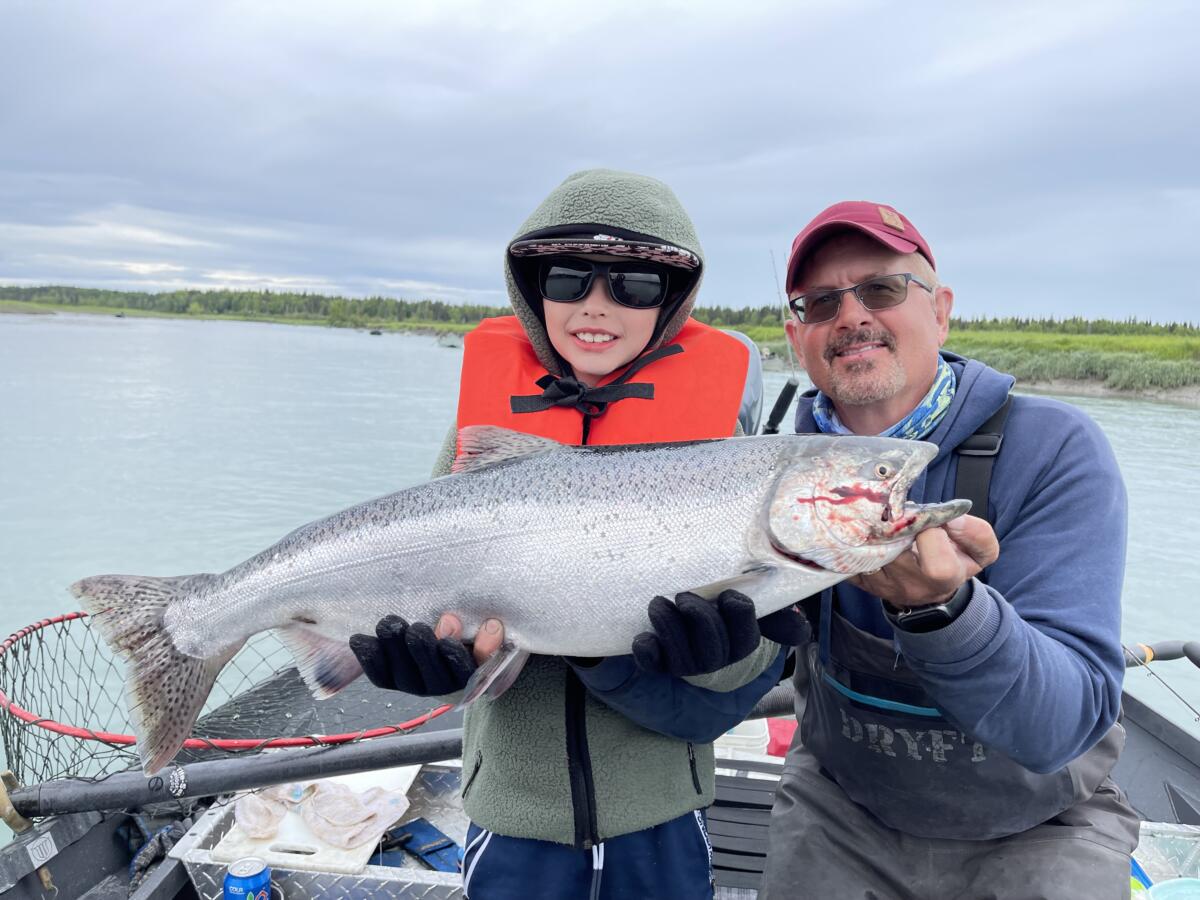 Kasilof River King Salmon Fishing